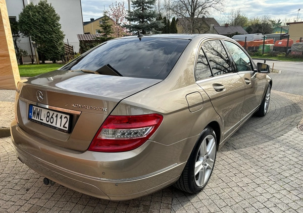 Mercedes-Benz Klasa C cena 42900 przebieg: 179990, rok produkcji 2010 z Ząbki małe 436